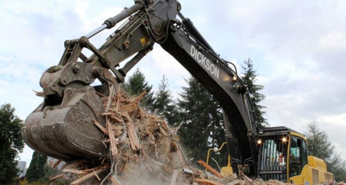 King County Courthouse Demolition in Bellevue